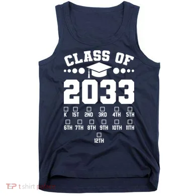 Future Class Of 2033 Check Mark Chart Tank Top