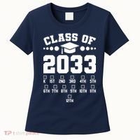 Future Class Of 2033 Check Mark Chart Women's T-Shirt thumb 0