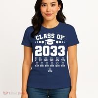 Future Class Of 2033 Check Mark Chart Women's T-Shirt thumb 4