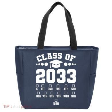 Future Class Of 2033 Check Mark Chart Tote Bag