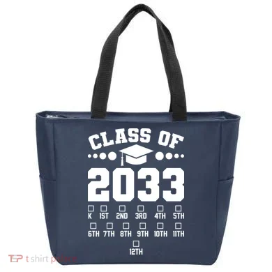 Future Class Of 2033 Check Mark Chart Tote Bag