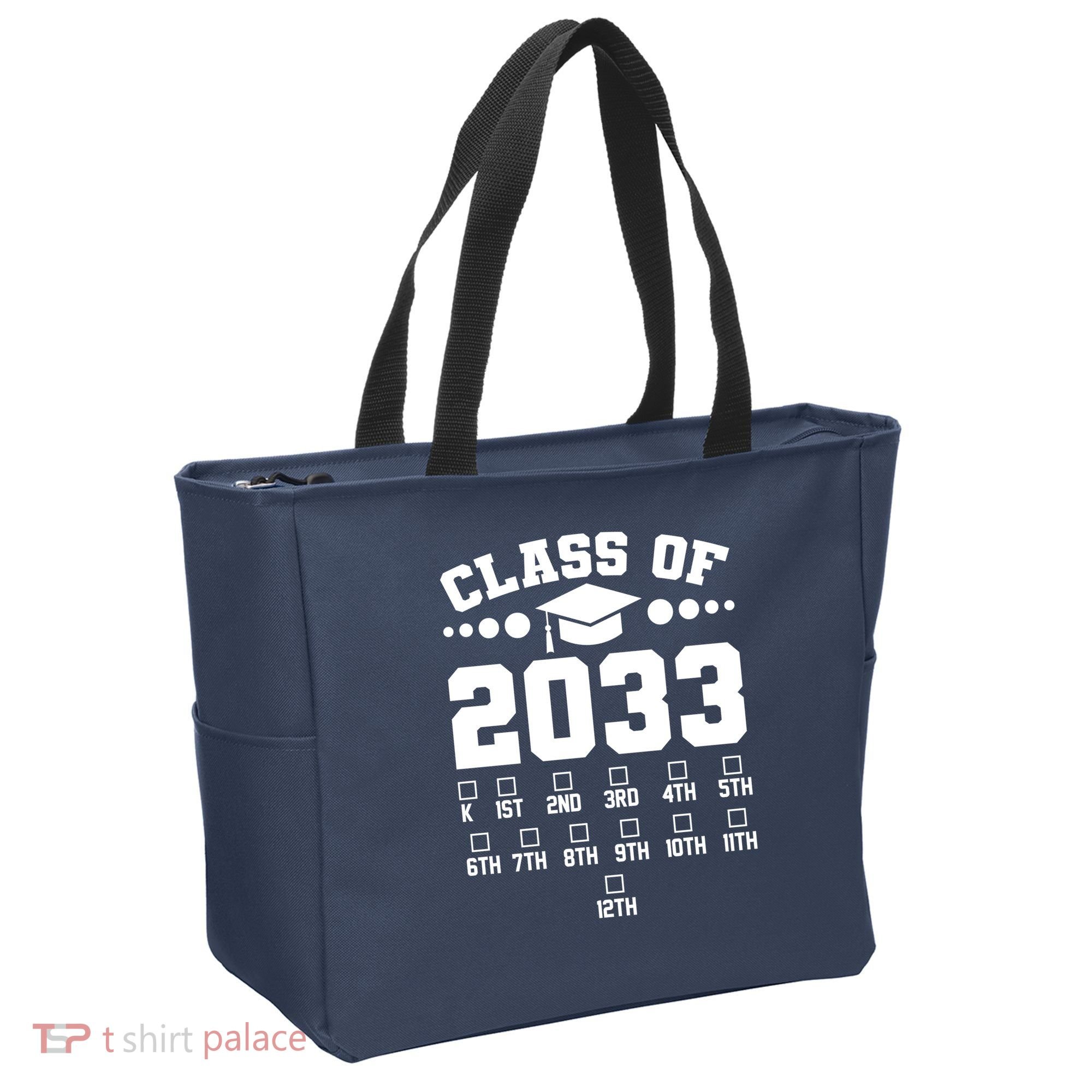 Future Class Of 2033 Check Mark Chart Tote Bag