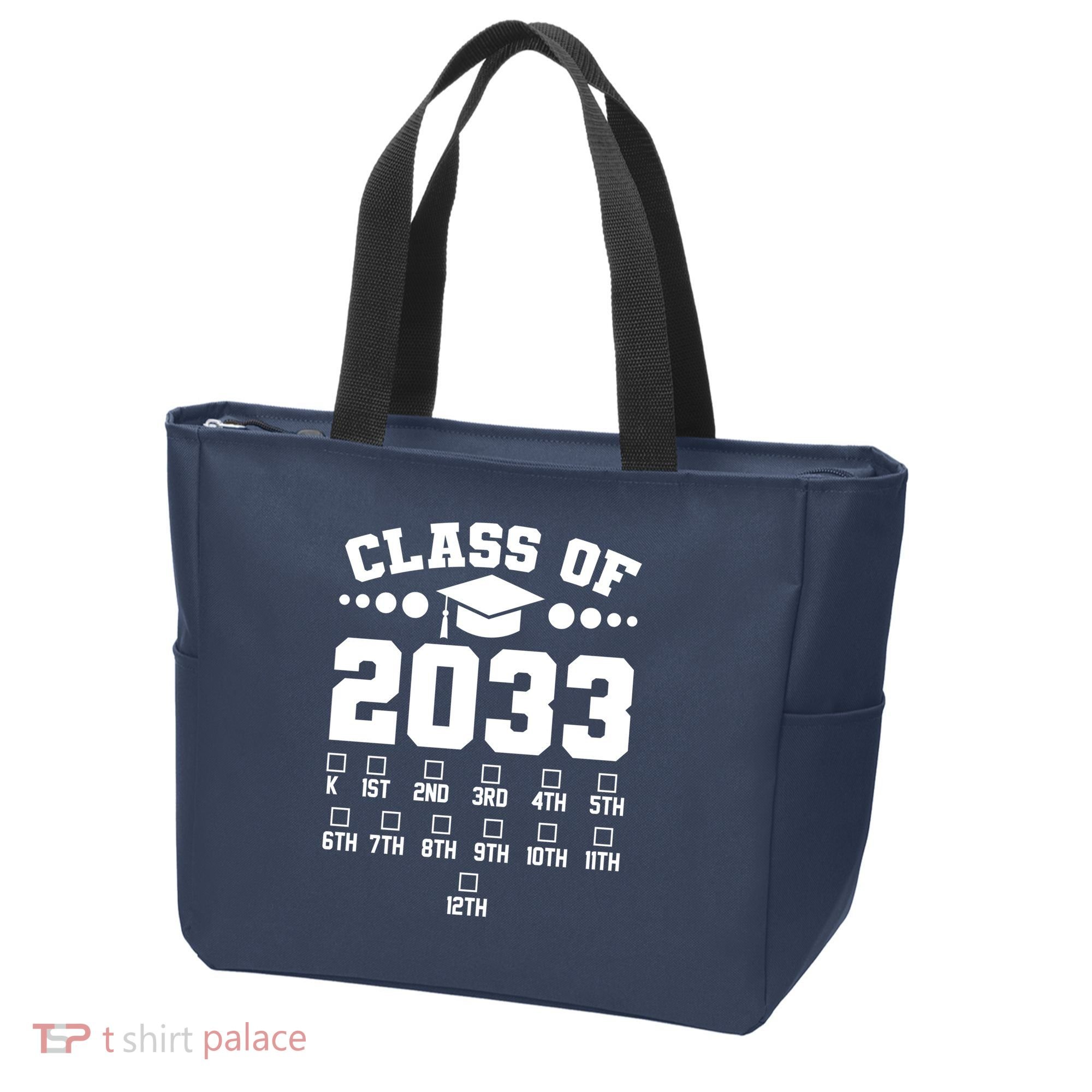 Future Class Of 2033 Check Mark Chart Tote Bag