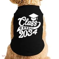 Future Class of 2034 Kindergarten Class Doggie Tank thumb 0