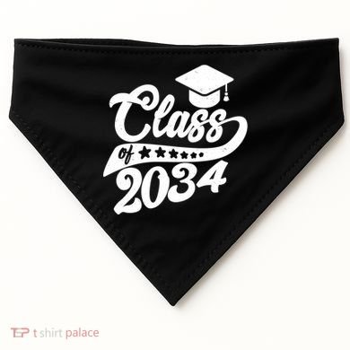 Future Class of 2034 Kindergarten Class USA-Made Doggie Bandana