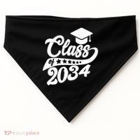 Future Class of 2034 Kindergarten Class USA-Made Doggie Bandana thumb 0