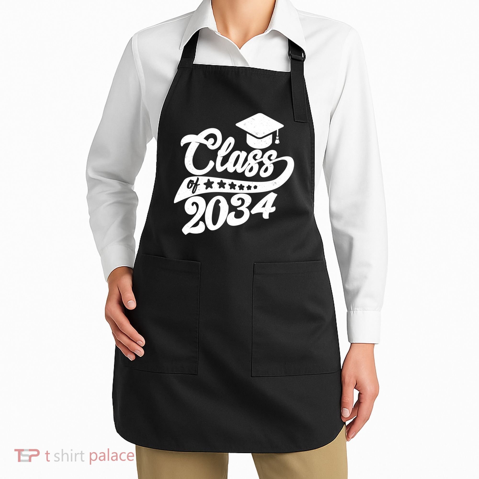 Future Class of 2034 Kindergarten Class Apron