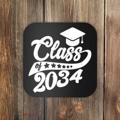 Future Class of 2034 Kindergarten Class Coaster