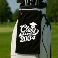Future Class of 2034 Kindergarten Class Golf Towel thumb 2