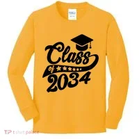 Future Class of 2034 Kindergarten Class Kids Long Sleeve Shirt thumb 0