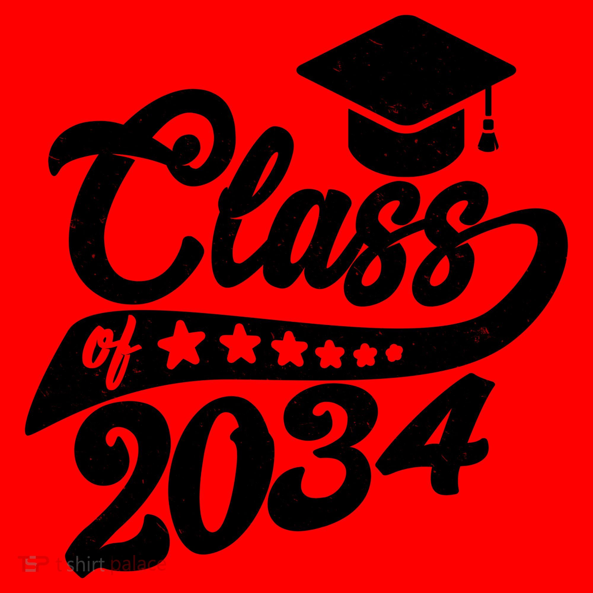 Future Class of 2034 Kindergarten Class Santa Hat