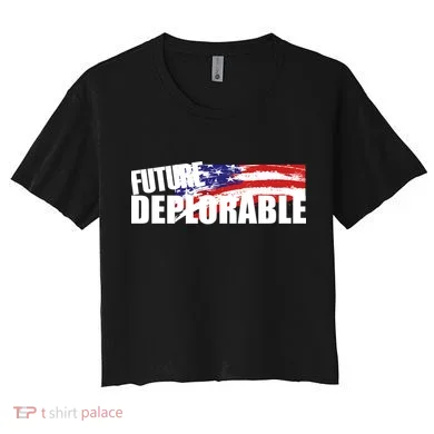 Future Deplorable Women's Crop Top Tee