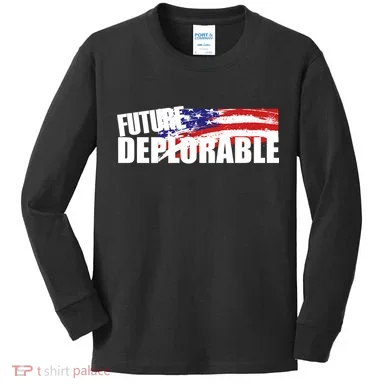 Future Deplorable Kids Long Sleeve Shirt