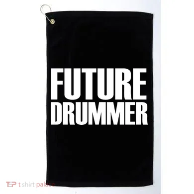 Future Drummer Golf Towel