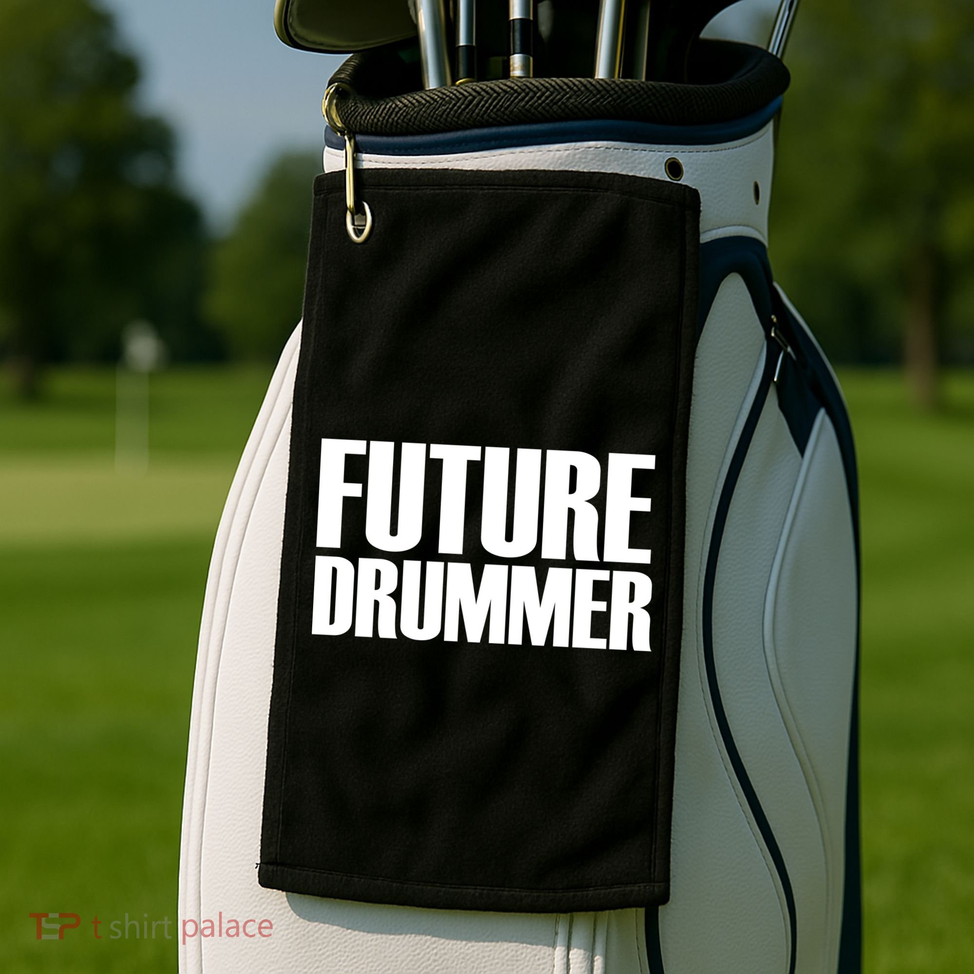 Future Drummer Golf Towel