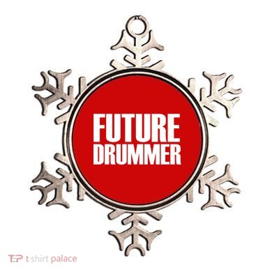 Future Drummer Ornament