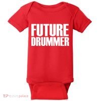 Future Drummer Baby Bodysuit thumb 0