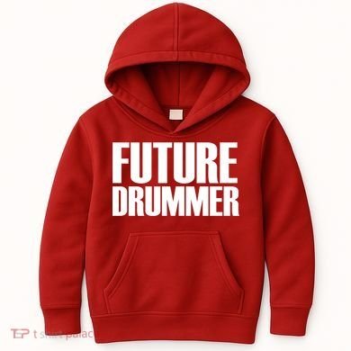 Future Drummer Kids Hoodie