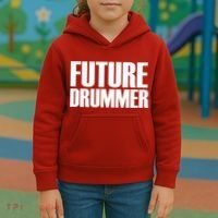 Future Drummer Kids Hoodie thumb 3