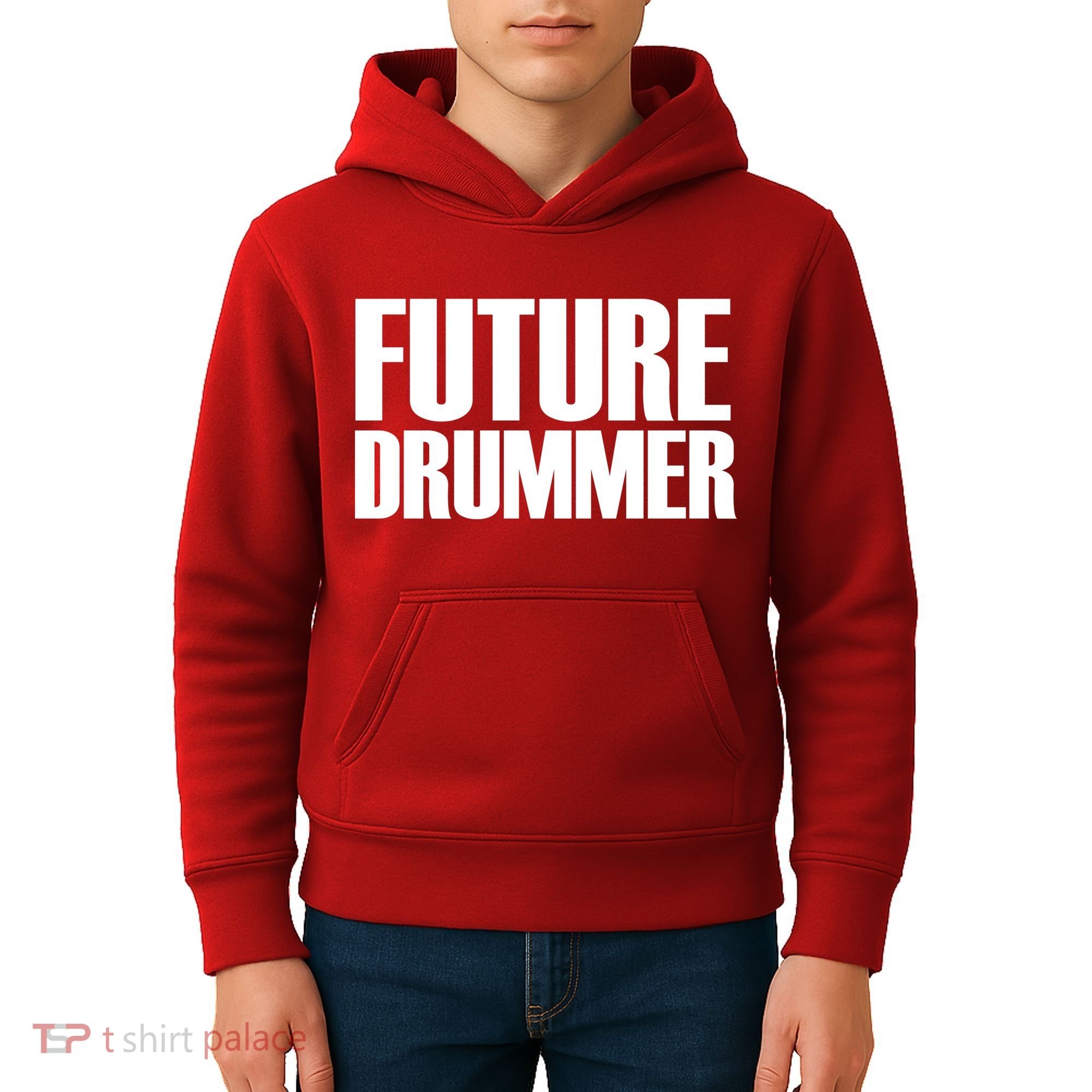 Future Drummer Kids Hoodie