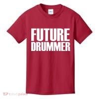 Future Drummer Kids T-Shirt thumb 0