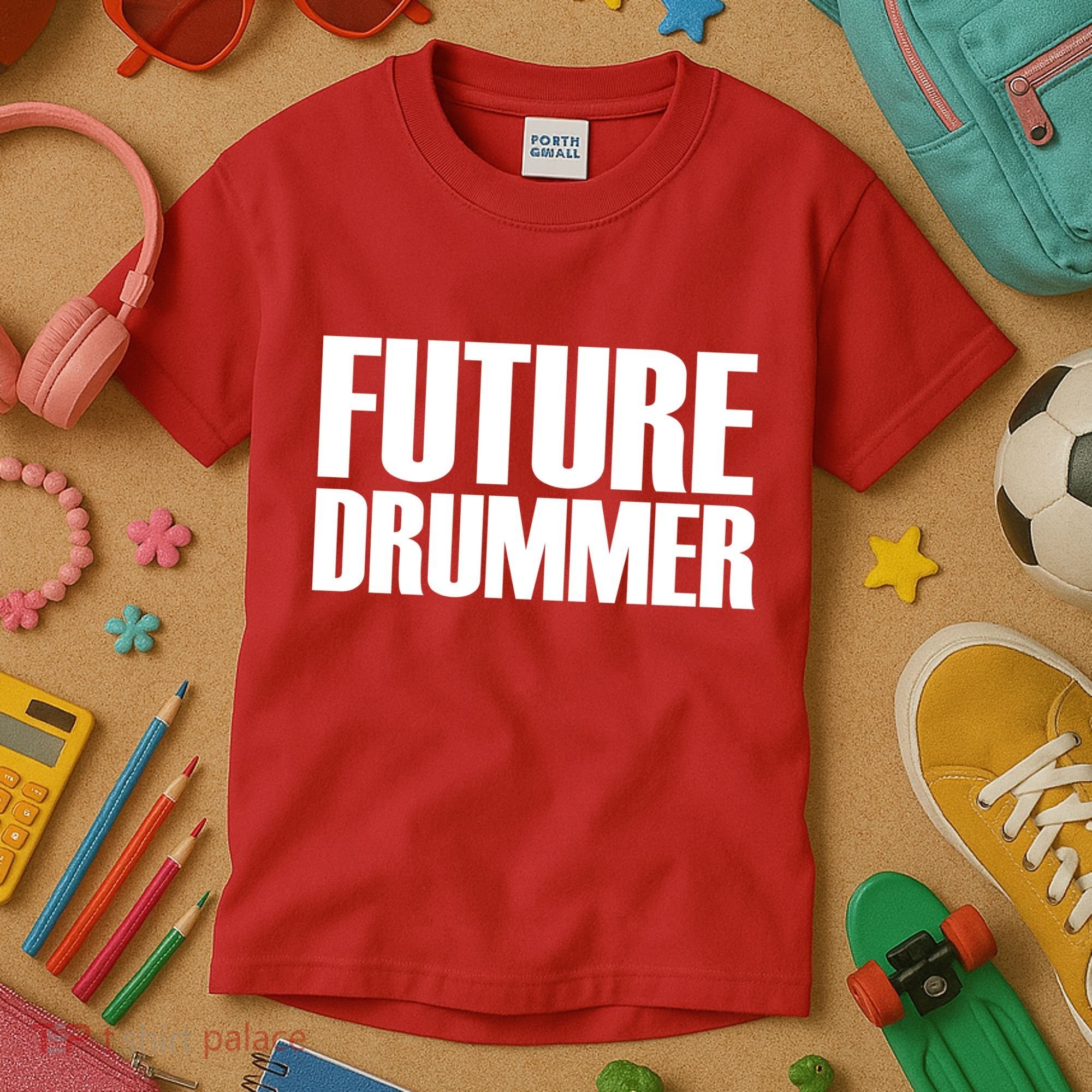 Future Drummer Kids T-Shirt
