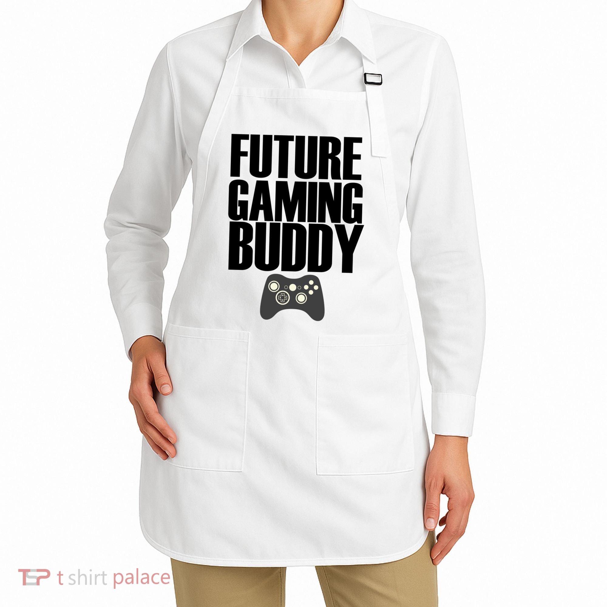Future Gaming Buddy Apron