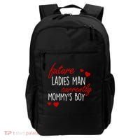 Future Ladies Man Currently Mommy's Boy Backpack thumb 0