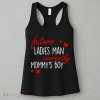 Future Ladies Man Currently Mommy's Boy Women's Tank Top thumb 3