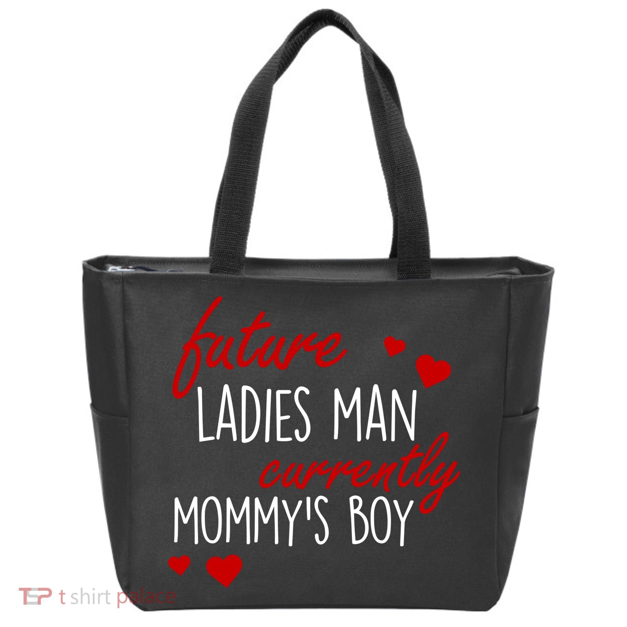 Future Ladies Man Currently Mommy's Boy Tote Bag