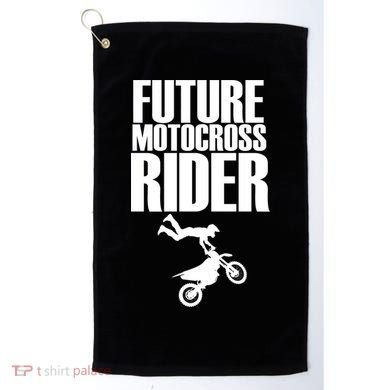 Future Motocross Rider Golf Towel