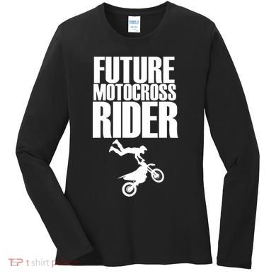 Future Motocross Rider Women's Long Sleeve Shirt