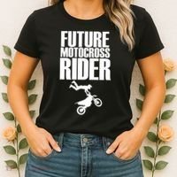 Future Motocross Rider Women's T-Shirt thumb 2