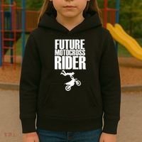 Future Motocross Rider Kids Hoodie thumb 3