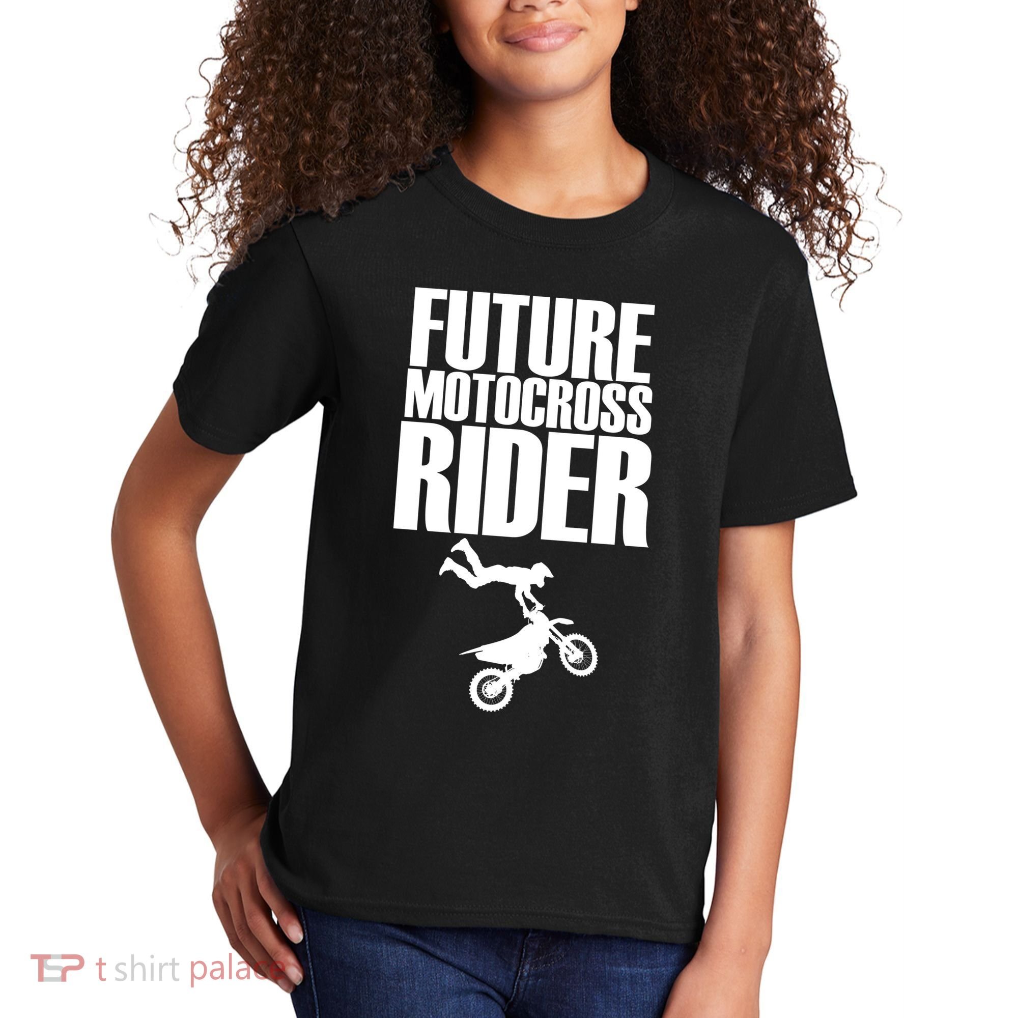 Future Motocross Rider Kids T-Shirt