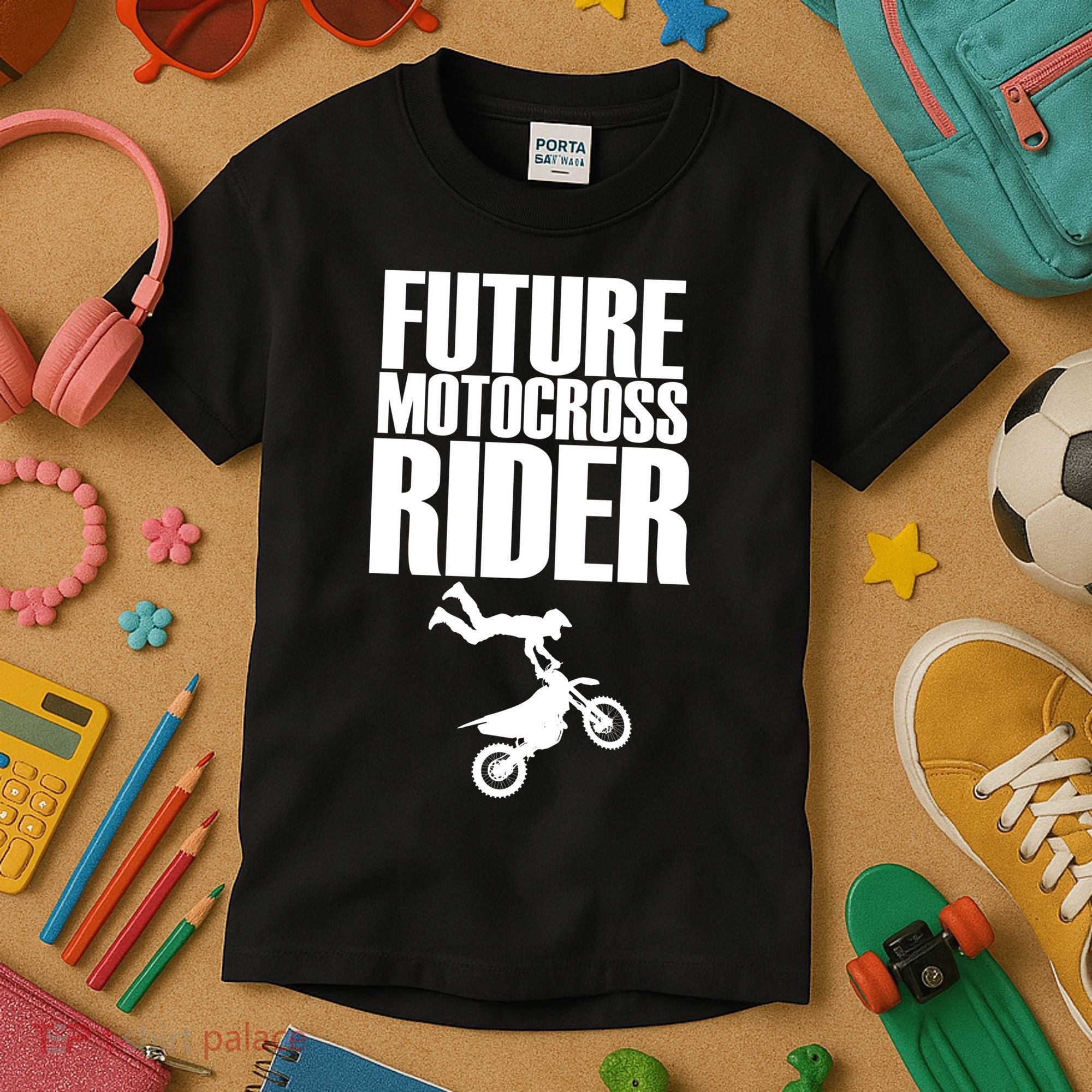 Future Motocross Rider Kids T-Shirt