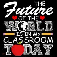 Future Of The World Is In My Classroom Women's Hoodie thumb 2