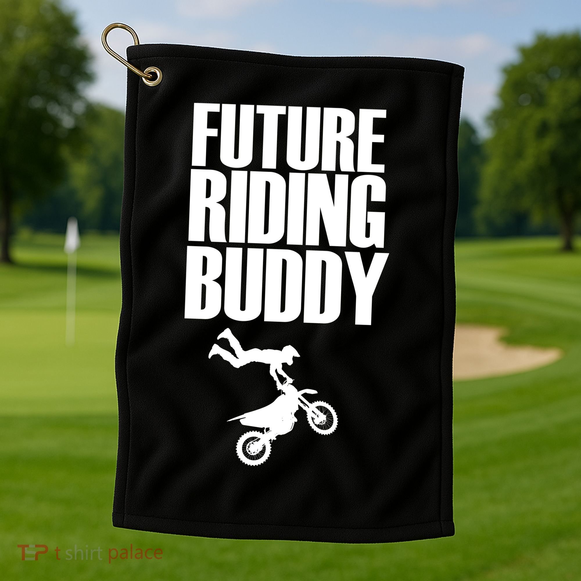 Future Riding Buddy - Motocross Golf Towel