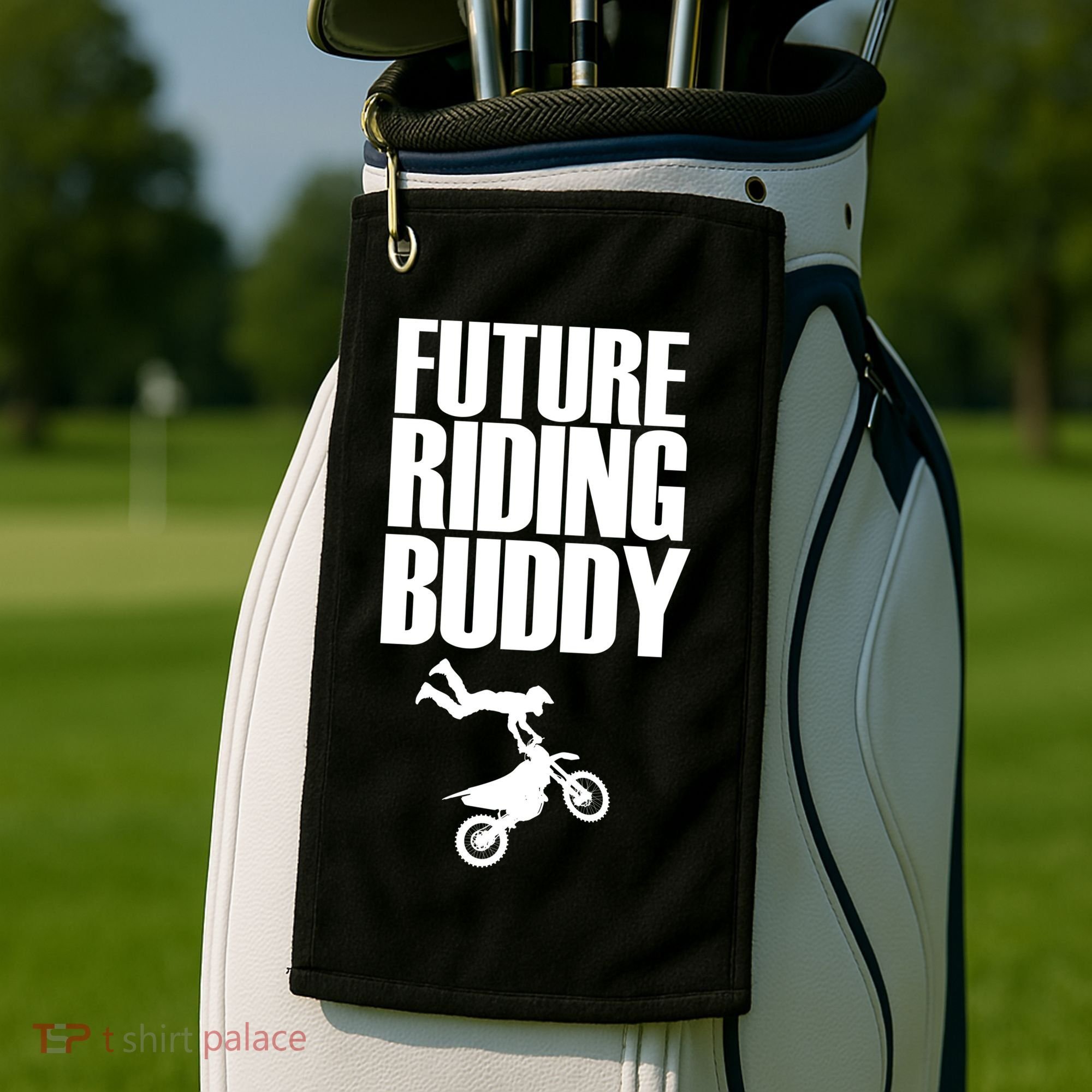Future Riding Buddy - Motocross Golf Towel