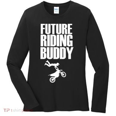 Future Riding Buddy - Motocross Women's Long Sleeve Shirt
