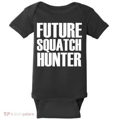 Future Squatch Hunter Baby Bodysuit