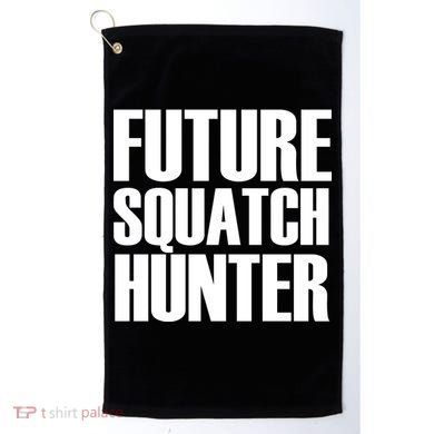 Future Squatch Hunter Golf Towel
