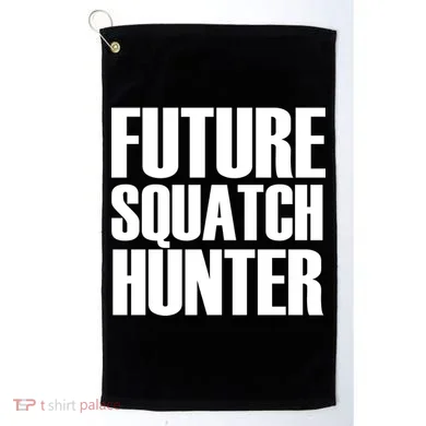 Future Squatch Hunter Golf Towel