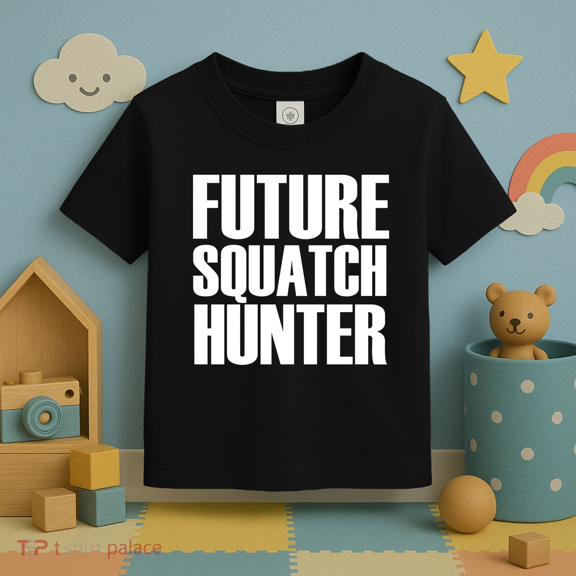Future Squatch Hunter Toddler T-Shirt