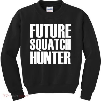 Future Squatch Hunter Kids Sweatshirt