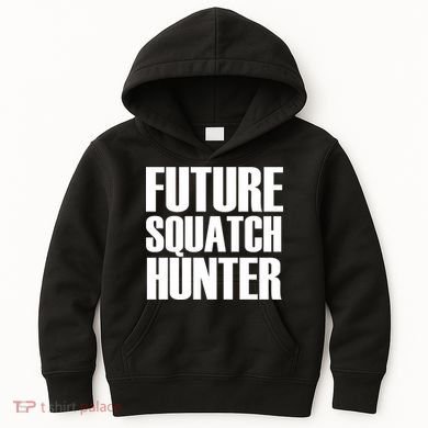 Future Squatch Hunter Kids Hoodie