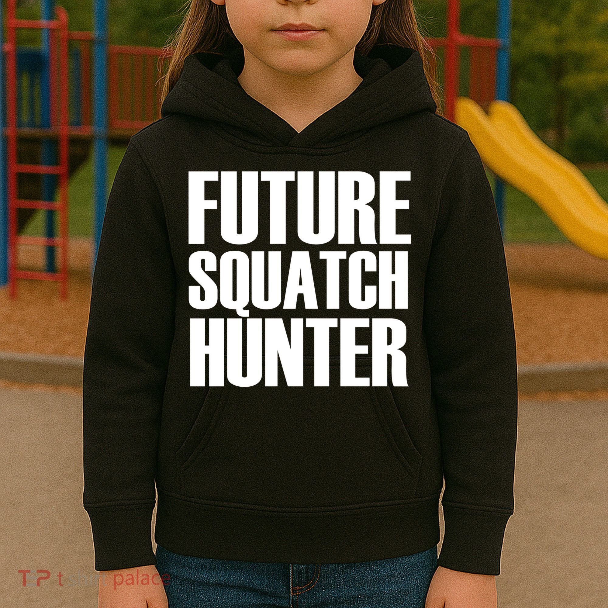 Future Squatch Hunter Kids Hoodie