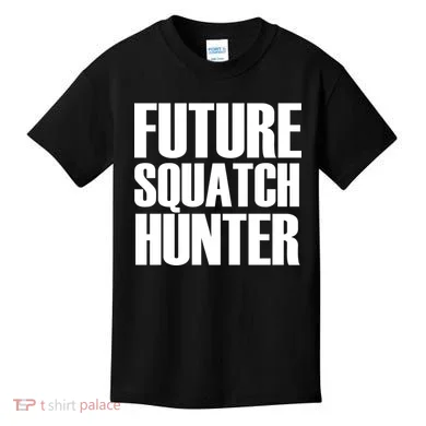 Future Squatch Hunter Kids T-Shirt