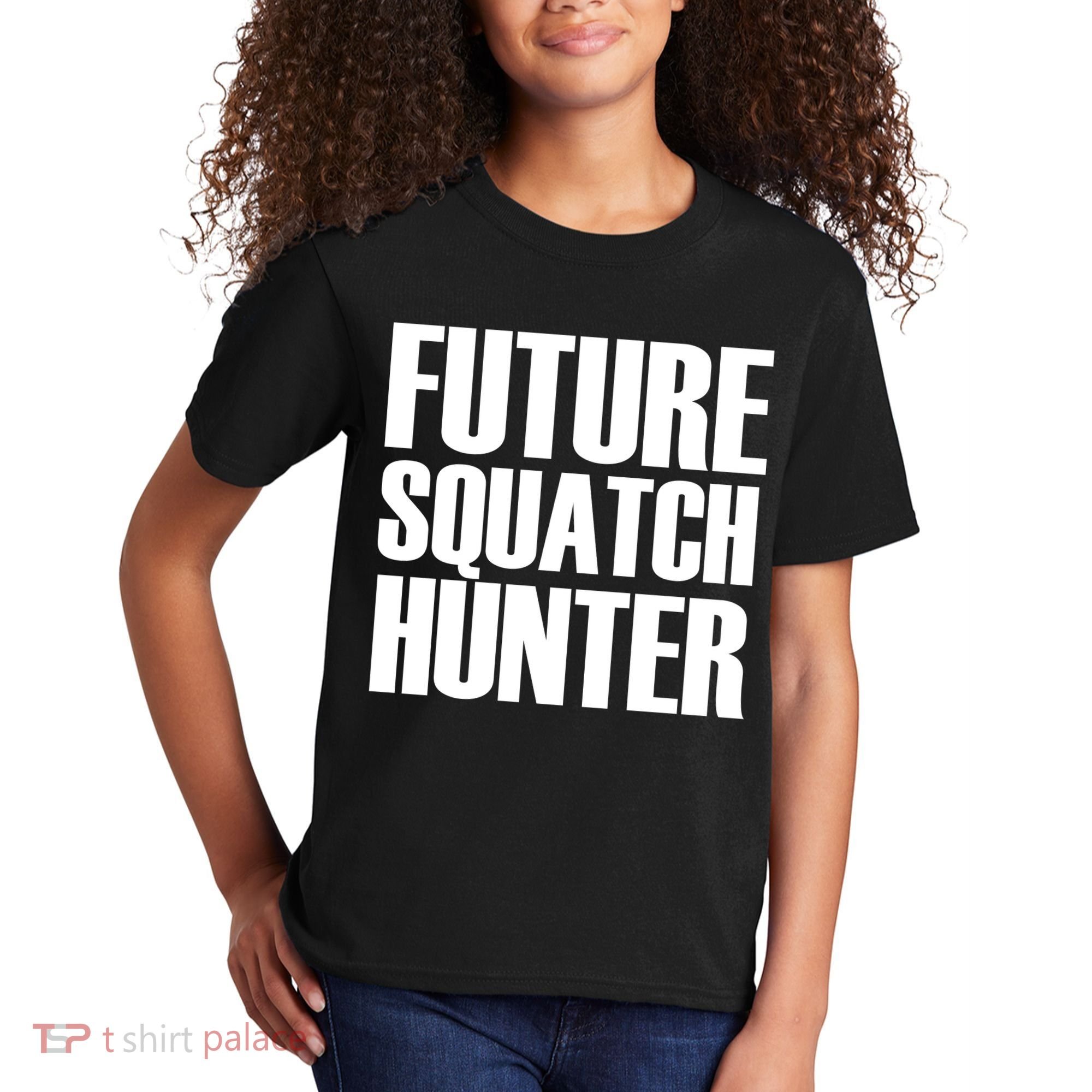 Future Squatch Hunter Kids T-Shirt