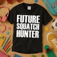 Future Squatch Hunter Kids T-Shirt thumb 3